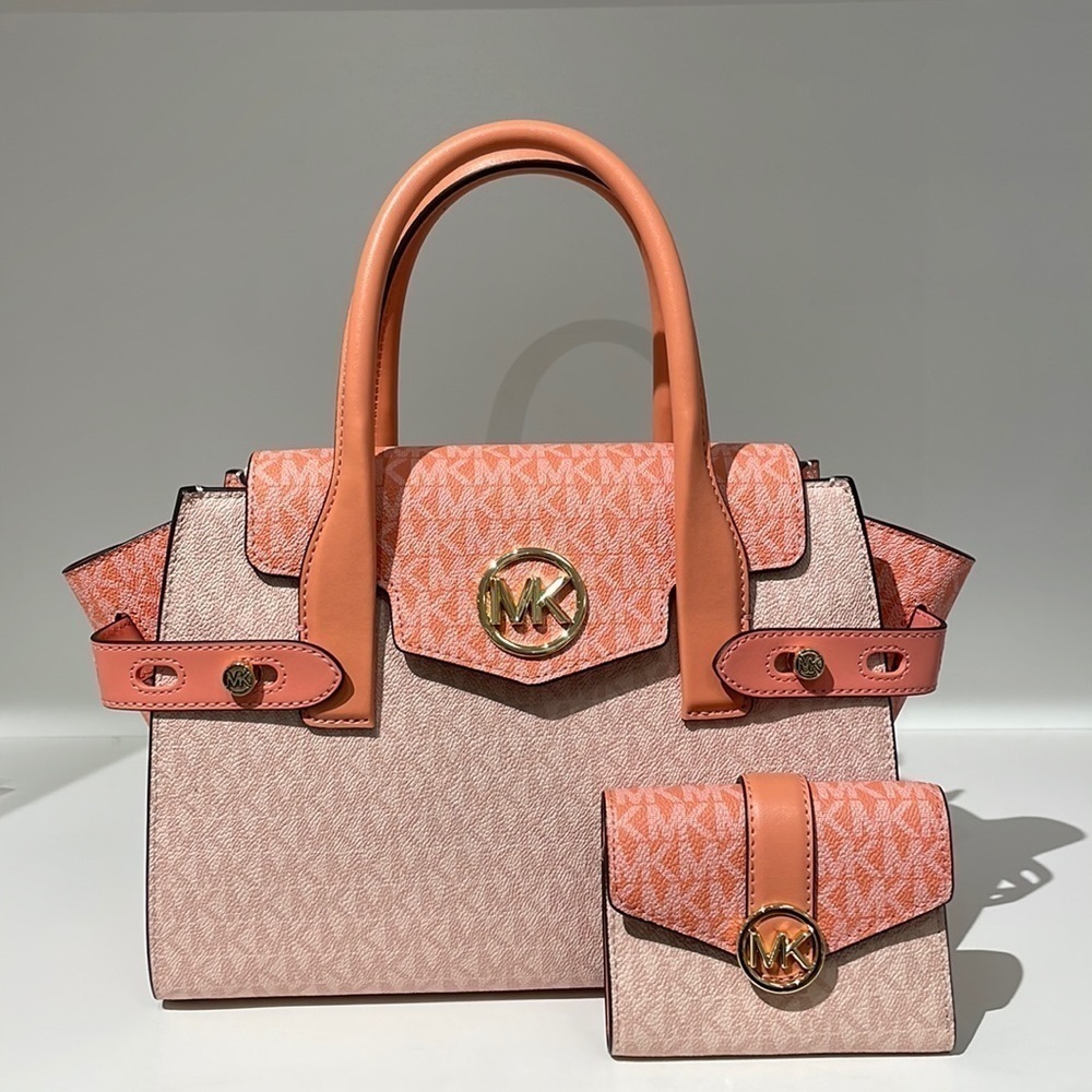 2pc 💕 Michael Kors set matching bag satchel wallet